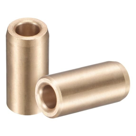Uxcell 5mm x 9mm x 20mm Sleeve Bearings Wrapped Oilless Bushings Cast Brass 2 Pack