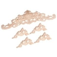 thumbnail image 1 of Uxcell 5packs Wood Appliques Onlays for Furniture, (1pack 30cm and 4packs 9cm Length), 1 of 7