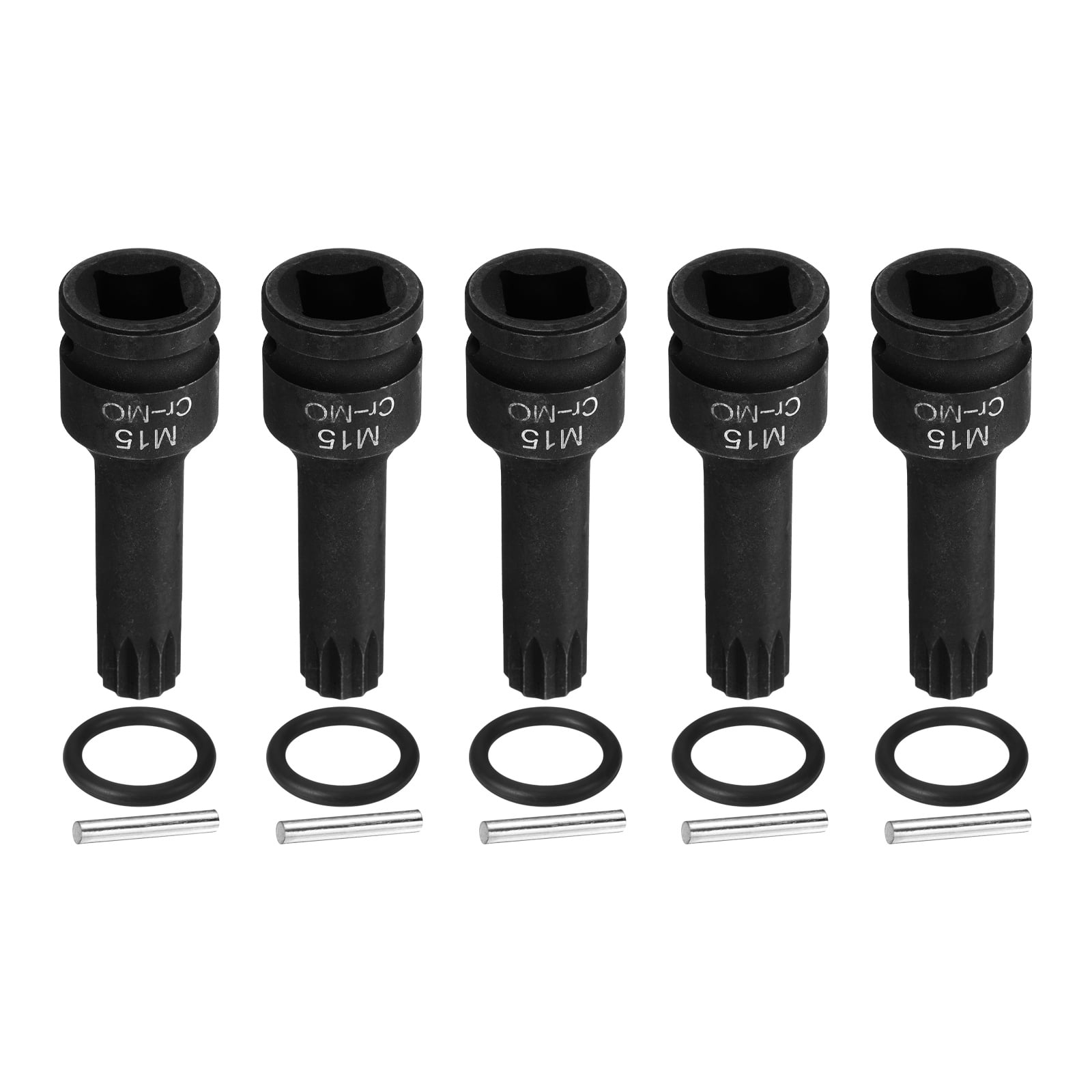 M15 Socket Uxcell 5pcs 1/2