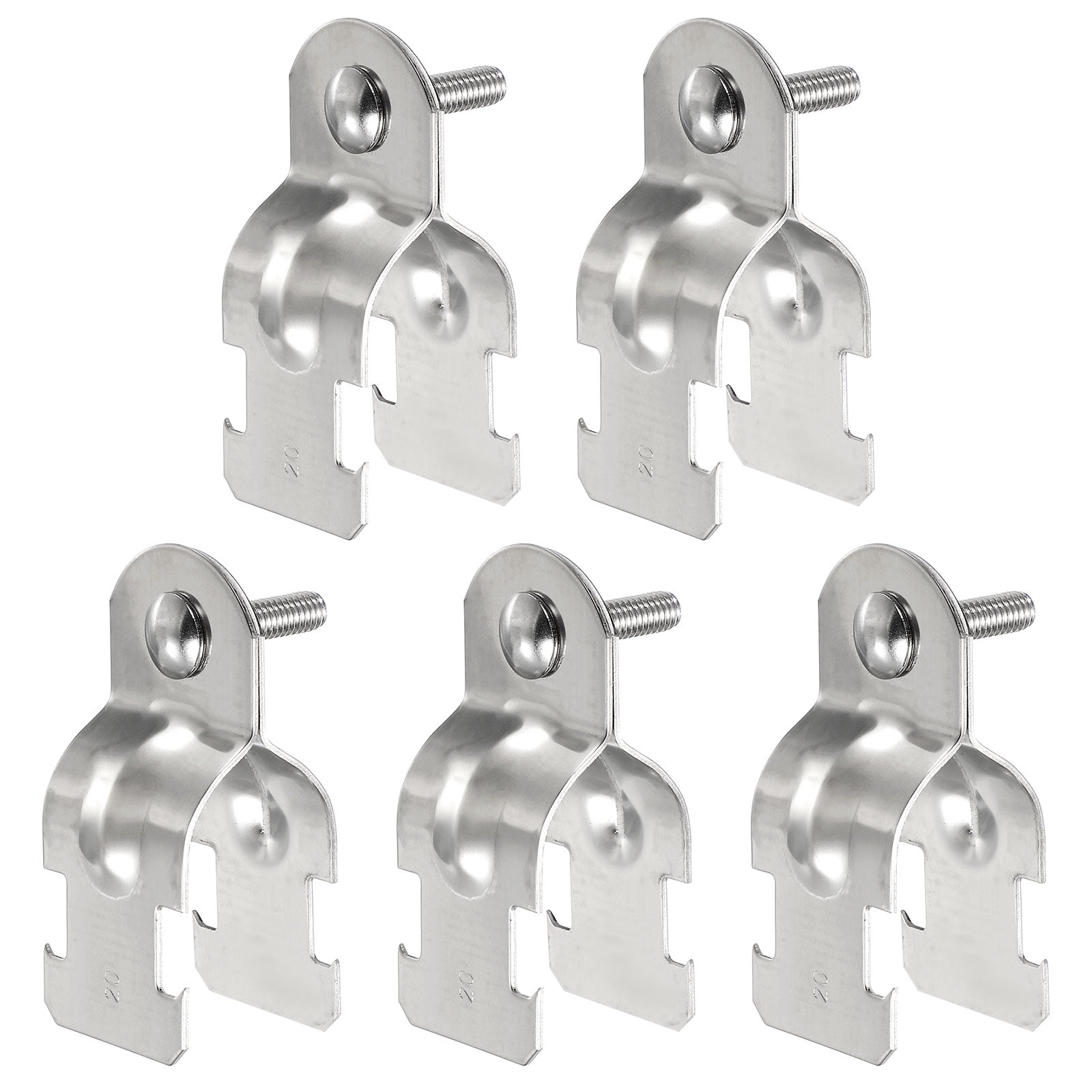 Uxcell 5pcs 1" EMT Strut Clamp 2.72" Length Universal 304 Stainless ...
