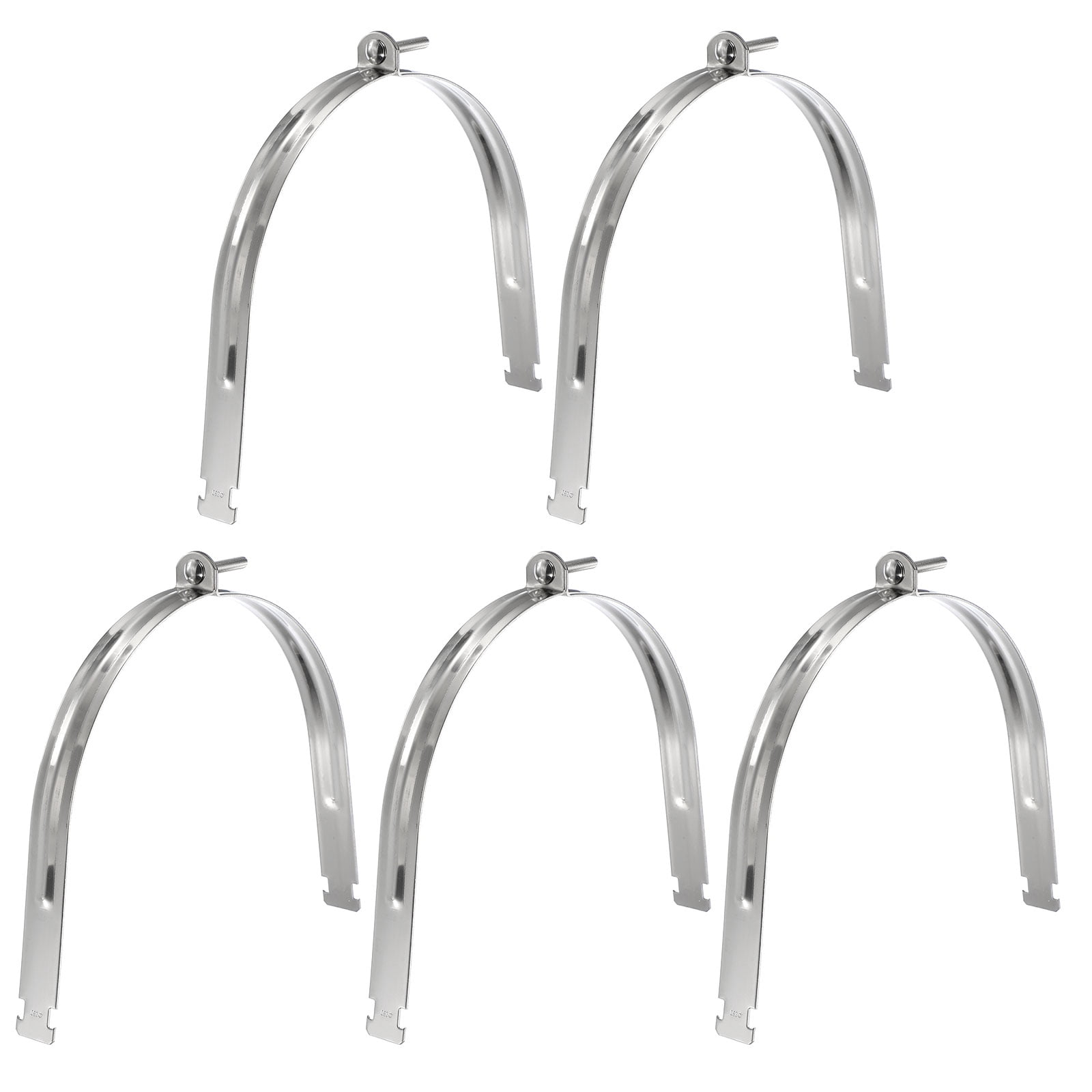 Uxcell 5pcs 10-3/7" EMT Strut Clamp 10.83" Length Universal 304 ...