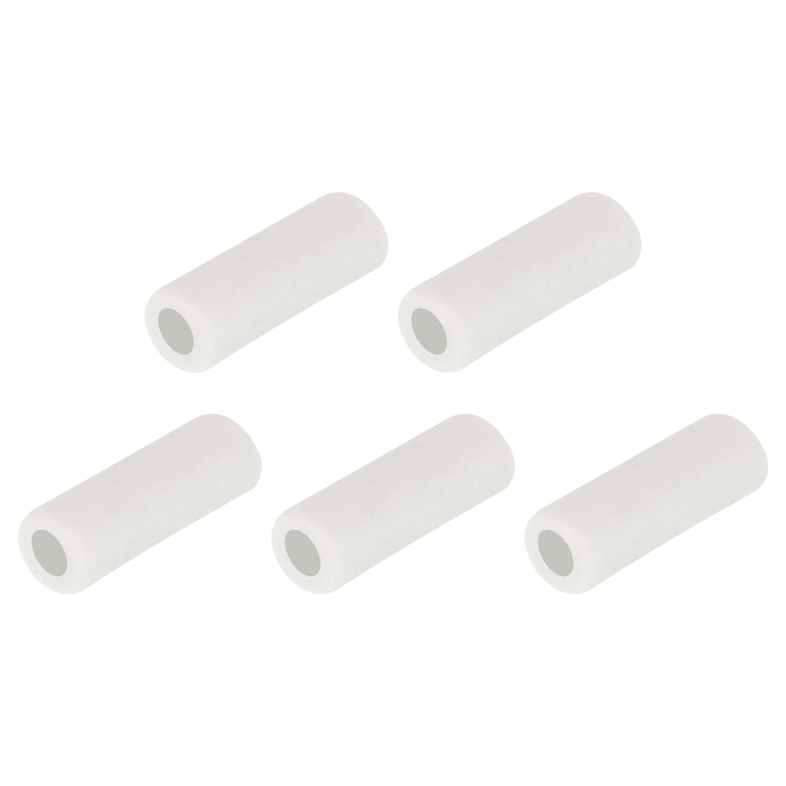 Uxcell 5pcs 1mm Dia Ceramic Tube Insulated Electronic Wire Bundle ...