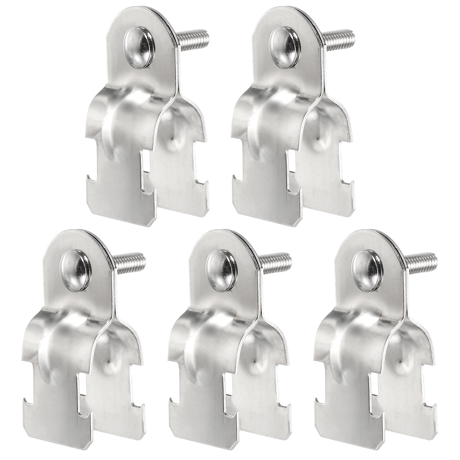 Uxcell 5pcs 5/7" EMT Strut Clamp 2.36" Length Universal 304 Stainless ...
