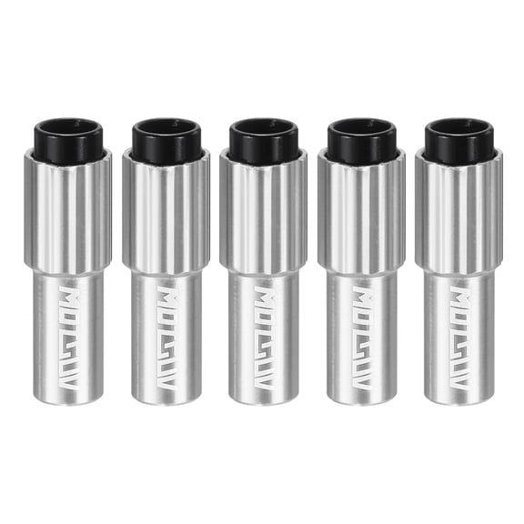 Uxcell 5pcs Bike Inline Cable Adjuster Brake Cable Gear Shift Connector, Gray
