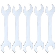 Uxcell 5pcs Double Open End Thin Wrench 10mm x 12mm Metric U-Shaped Spanners