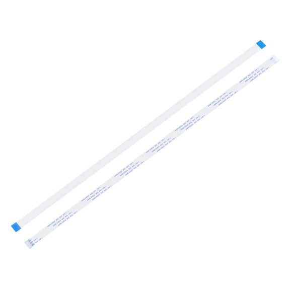 Uxcell 5pcs FFC Flexible Flat Cable, 10 Pins 0.5 mm Pitch 400mm FPC FFC Flexible Ribbon Cable for LCD TV Car Audio DVD Player Laptop (A Type)