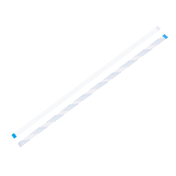 Uxcell 5pcs FFC Flexible Flat Cable, 24 Pins 0.5 mm Pitch 500mm FPC FFC Flexible Ribbon Cable for LCD TV Car Audio DVD Player Laptop (B Type)