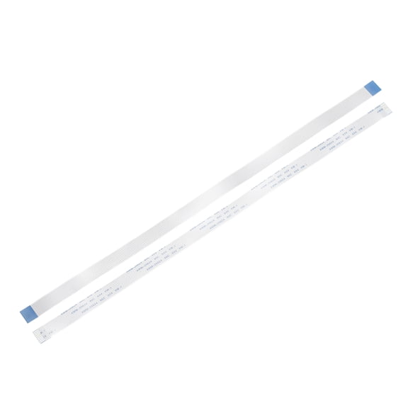Uxcell 5pcs FFC Flexible Flat Cable, 9 Pins 1 mm Pitch 300mm FPC FFC Flexible Ribbon Cable for LCD TV Car Audio DVD Player Laptop (A Type)