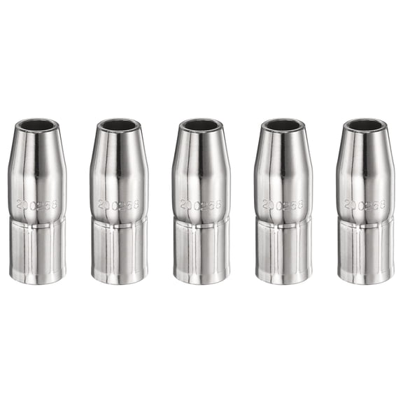 Uxcell 5pcs Gas Welding Nozzles 0.5" Orifice 200258 Gas Welding Gun Nozzle