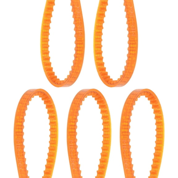 Uxcell 5pcs MB Series Standard Sewing Machine Belts MB360 Motor Triangle V-Belt with Single Tooth