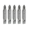 thumbnail image 2 of Gato Tools 4-Inch Double-Ended Screwdriver Bit Set For Drill – Phillips & Slotted, 2-Pack (Made In USA) 2 of 6