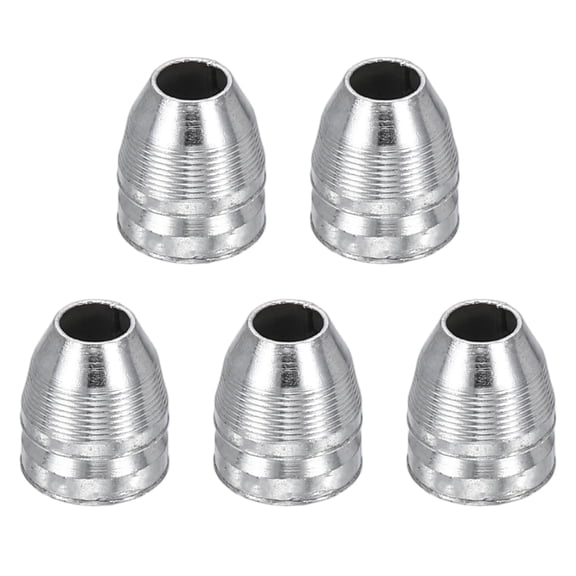 Uxcell 5pcs Round Axe Handle Wedge 8mm Bright Safety Metal Handle Wedges Hammer for Axe Claw Hammer Sledge, Silver