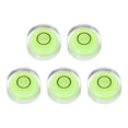 thumbnail image 1 of Uxcell 5pcs Round Bubble Level 15x6mm - Mini Circular Bullseye Spirit Levels Measuring Layout Tools for Leveling Camera/Tripod/Telescope/Workshop/Turntable/Pictures Frame, Green, 1 of 7