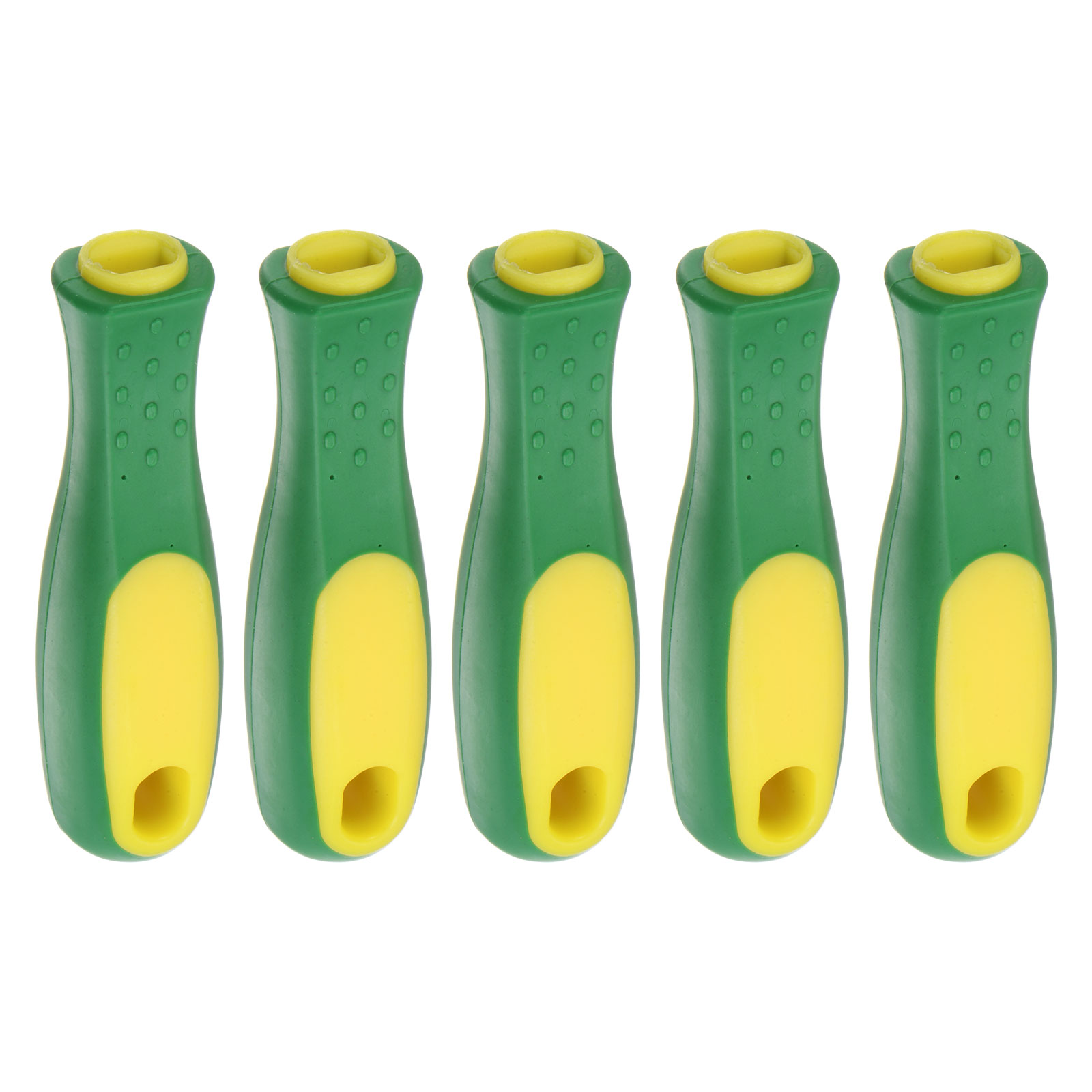 File Handle Splints Uxcell 5pcs Rubber File Handle 4.33 Inch Rectangular Hole Ergonomic ...