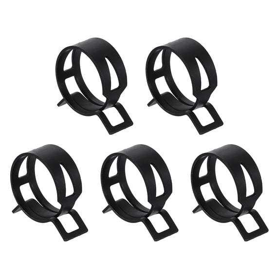 Uxcell 5pcs Spring Band Type Hose Clamps 30mm Fuel Line Hose Spring ...