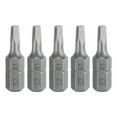thumbnail image 1 of Uxcell 5pcs Square Screwdriver Bit R1 1/4" Hex Shank 25mm/1" Length Magnetic 4 Point Hex Screw Driver Bits 3.5mm Rod, 1 of 7