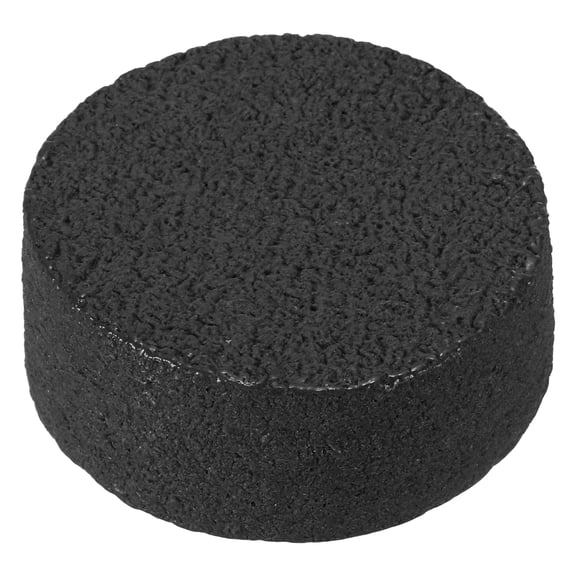 Uxcell 5x5x2.5cm Pickleball Paddle Eraser, Round Rubber Pickleball Racket Dust Remover,Black 1 Pcs