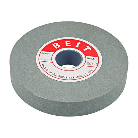 Uxcell 6" 120 Grit Bench Carbide Grinding Wheel Silicone Green
