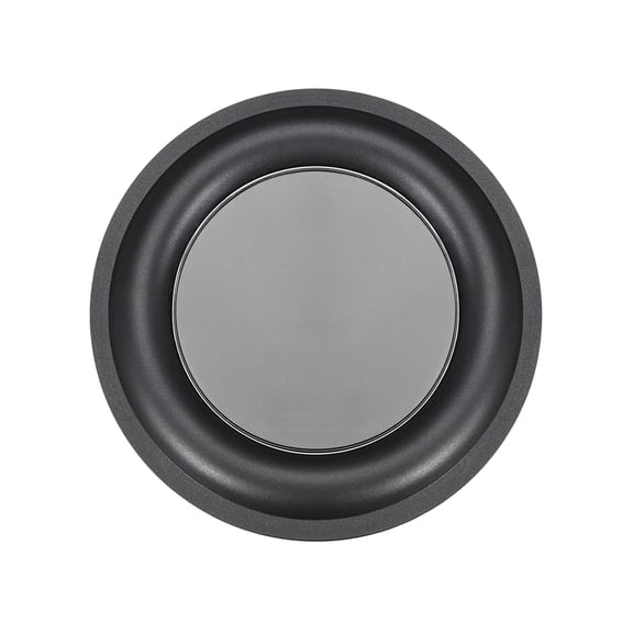 Uxcell 6.3'' Bass Speaker Passive Radiator Vibration DIY Repair Rubber Black 1pcs