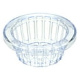 thumbnail image 1 of Uxcell 6.3 Inch Round Garden Plastic Mesh Cup Slotted Net Pot Basket for Flower Planting Blue 1 Pack, 1 of 5