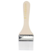 Uxcell 6.3" Paint Brush 1.97" Width Soft Nylon Bristle with Wood Handle White