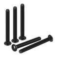 thumbnail image 1 of Uxcell #6-32x1-1/4" Button Head Socket Cap Screws - 40Pack - Good for Road Bicycle, Mountain Bike, Auto, Motorcycle - 304 Stainless Steel Black Oxide - Hex Drive Fasteners, 1 of 6