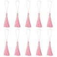 thumbnail image 1 of Uxcell 6.5" Silky Bookmark Tassels with Loop for DIY Craft Accessory, 20Pack Pink, 1 of 5