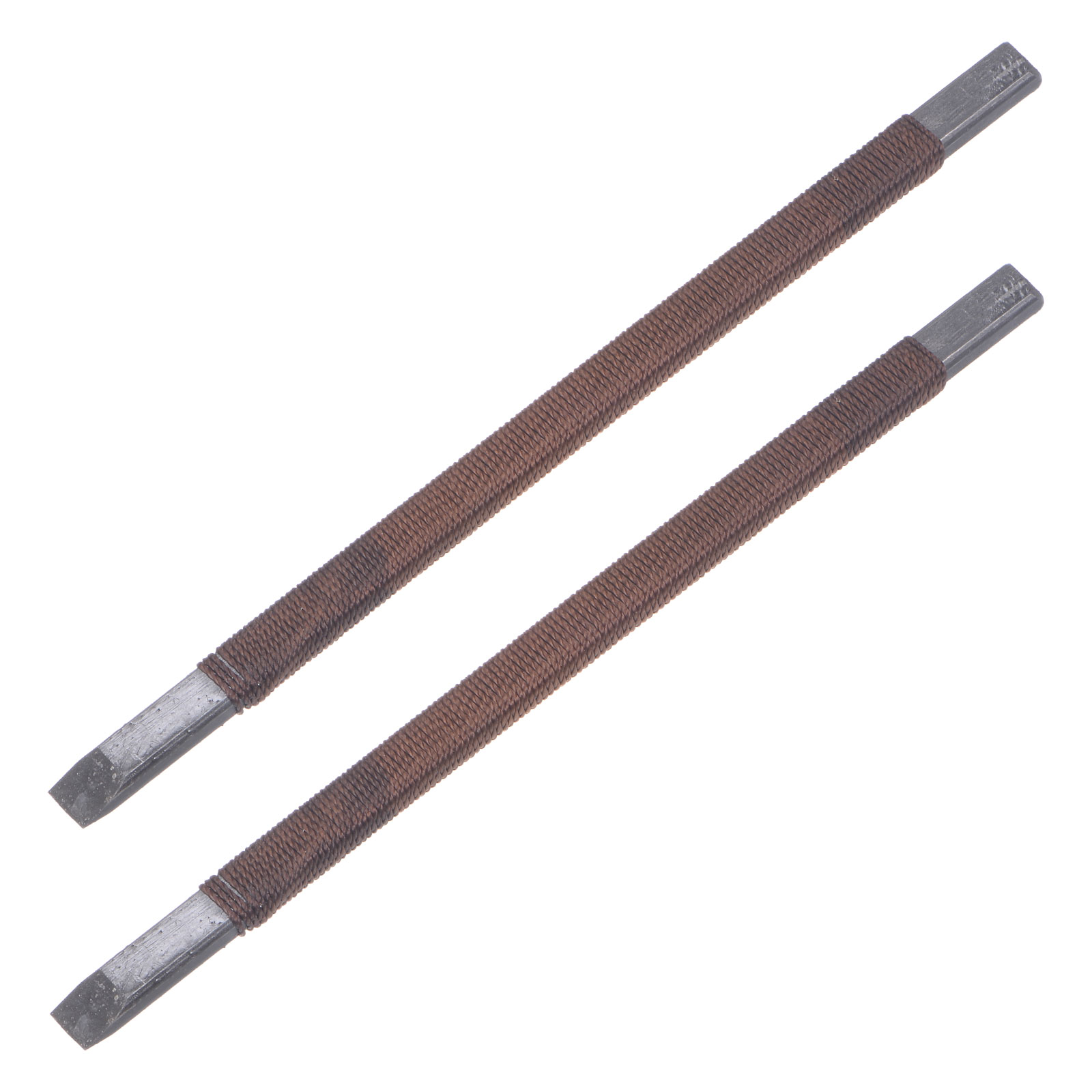 Uxcell 6.5mm Manganese Steel Flat Tip Polyester Thread Handle Wood ...