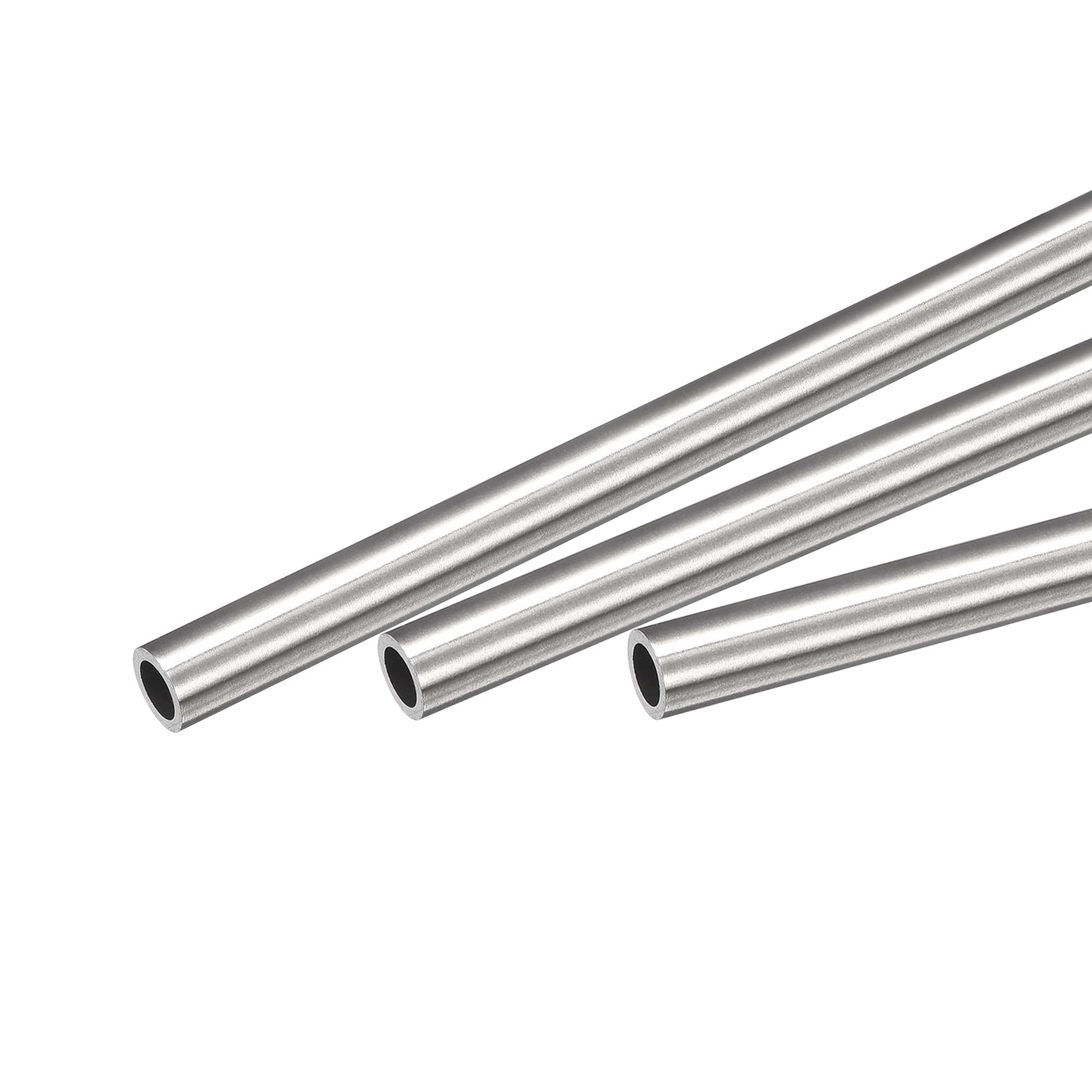 DTGN Edelstahl Rohr 304 - 8mm X 1mm X 250mm (2er Pack) Poliert