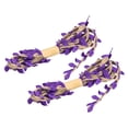 thumbnail image 1 of Uxcell 6.6ft 5mm Burlap Leaf Ribbon Artificial Vine Natural Jute Rope Twine, Purple 2 Pack, 1 of 6