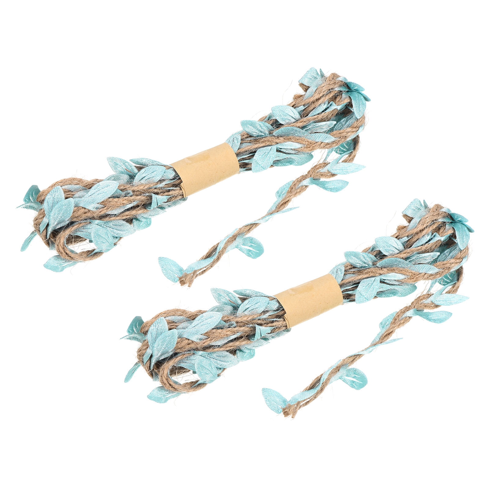 Vines Like Ropes Simile Uxcell 6.6ft 5mm Burlap Leaf Ribbon Artificial Vine Natural Jute Rope ...