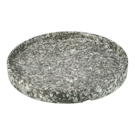 Uxcell 6" Ceramic Round Planter Saucer Flower Pot Drip Tray Coaster, Marble