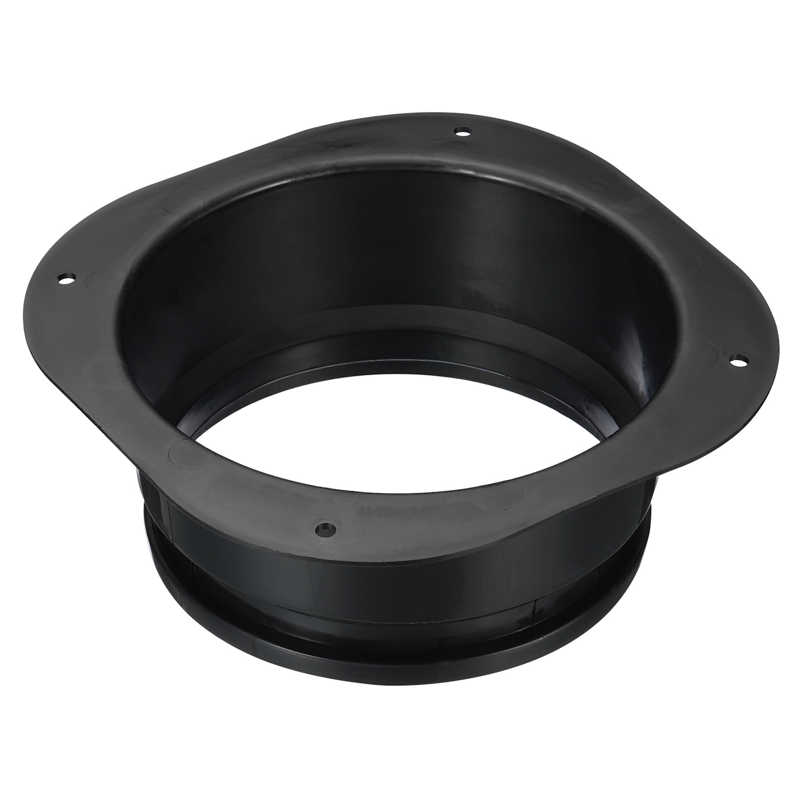 Uxcell 6" Duct Connector Flange Dryer Vent Wall Plate Square to Round