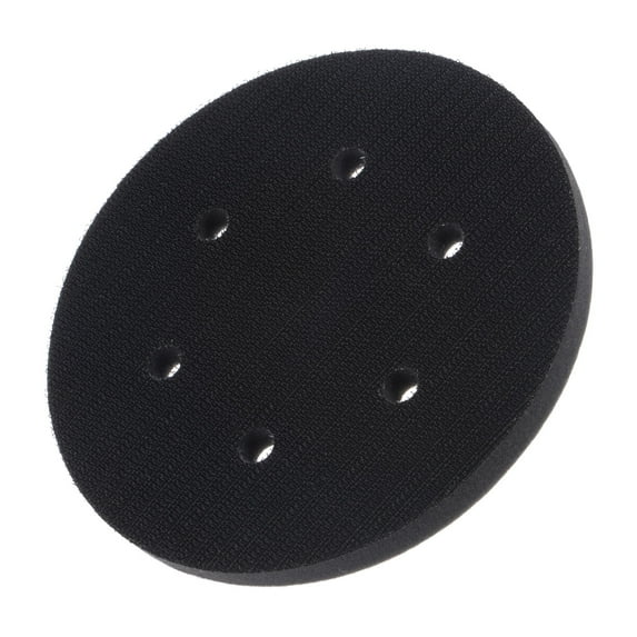 Uxcell 6 Inch 6 Holes Sponge Interface Pad Soft Density Hook and Loop Cushion Buffer Pad