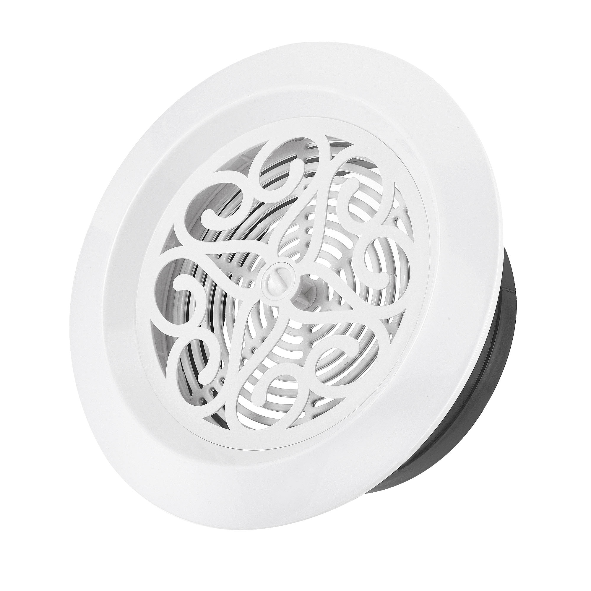 Uxcell 6 Inch Adjustable Pattern Screen Grille Cover Louver Round Air