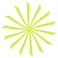 thumbnail image 1 of Arrow Vanes Turkey Archery Arrows Feathers Fletching, Left Wing Fit for Hunting Target Shooting Neon Yellow, 1 of 5