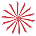 thumbnail image 1 of Arrow Vanes Turkey Archery Arrows Feathers Fletching, Left Wing Fit for Hunting Target Shooting Red, 1 of 5