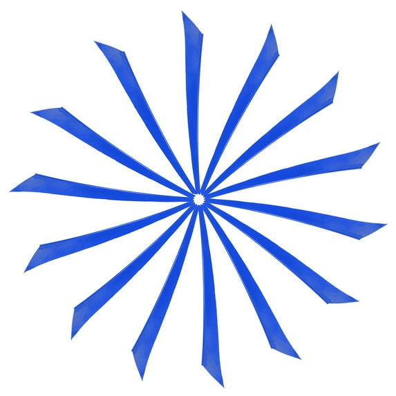 Arrow Vanes Turkey Archery Arrows Feathers Fletching, Left Wing Fit for Hunting Target Shooting Sky Blue