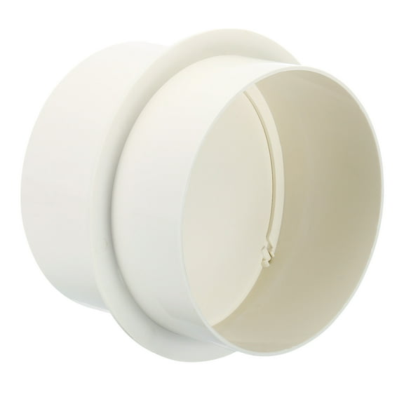 Uxcell 6 Inch Backdraft Damper, Ducting Hose Airflow Insert Shutter, One-Way Draft Stopper for Kitchen Fans
