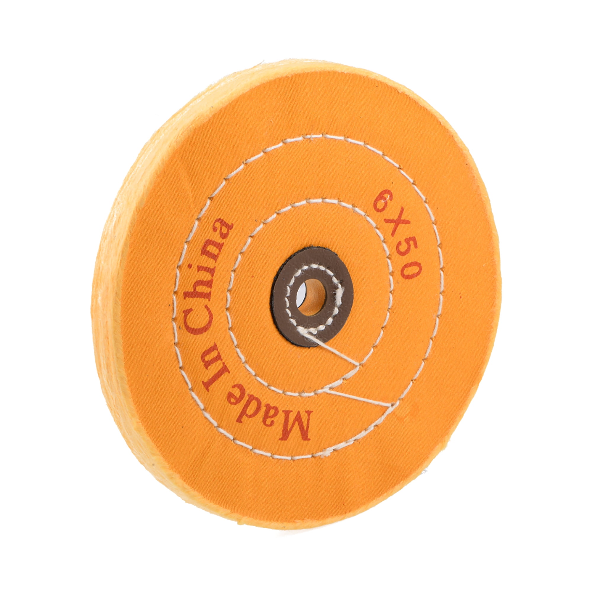 Uxcell 6Inch Cotton Buffing Wheel Polishing for Bench Grinder Tools 1/