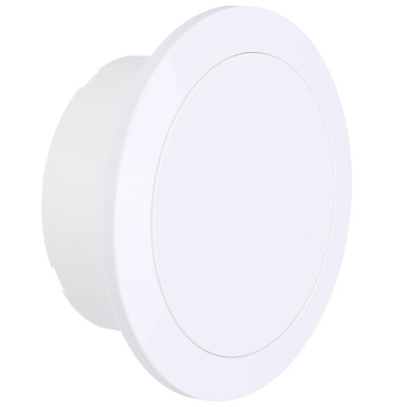 Uxcell 6 Inch Round Air Vent, ABS Adjustable Air Diffuser with Screen Mesh for Home Office Ventilation, White