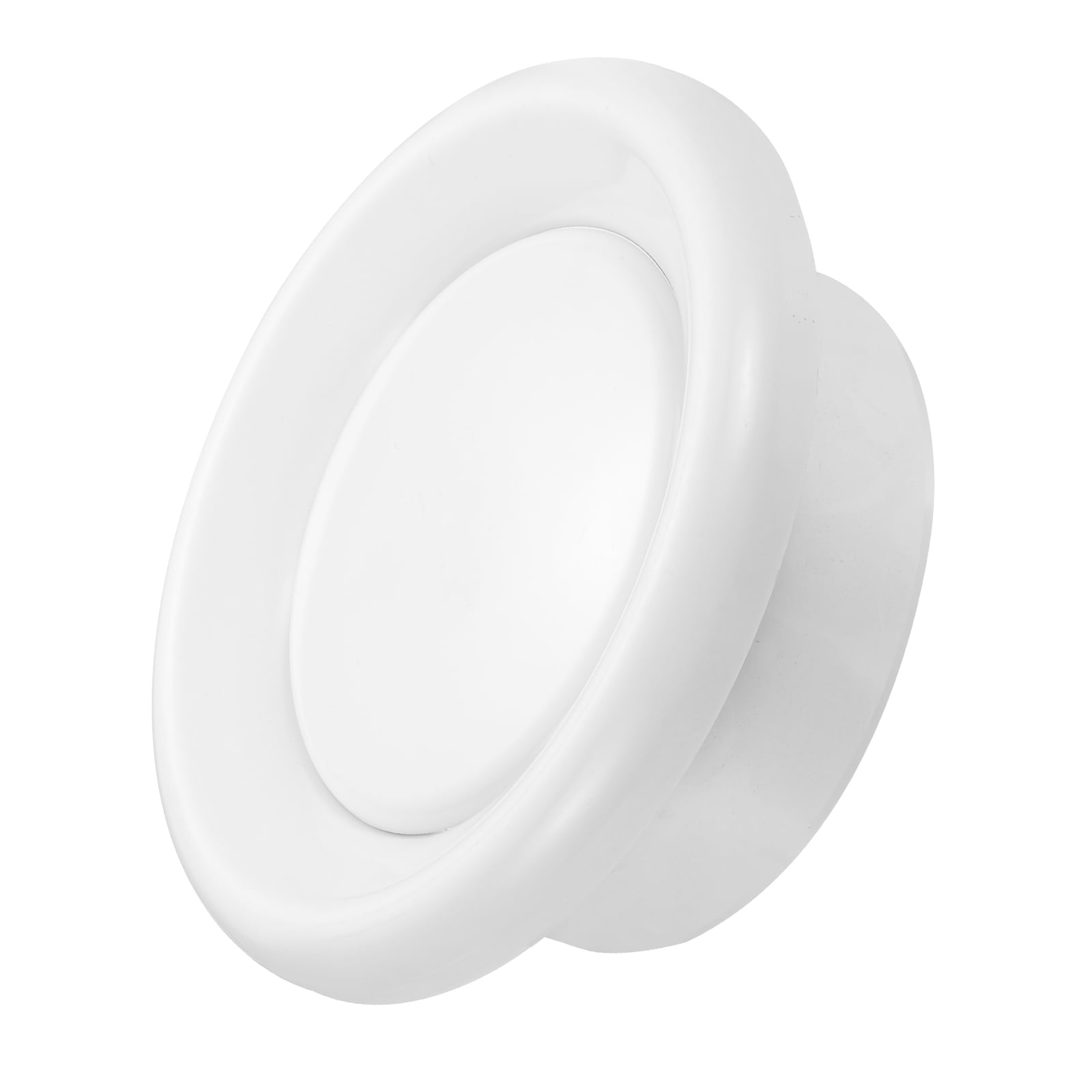 Uxcell 6 Inch Round Air Vent Cover, ABS Exhaust Adjustable Valve Diffuser, White
