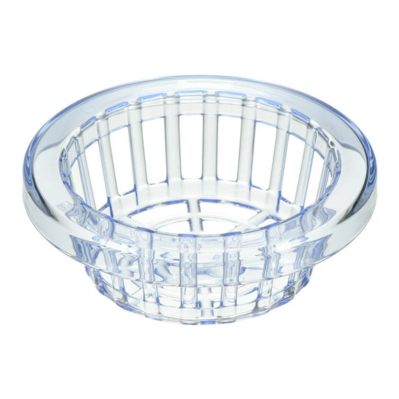Uxcell 6 Inch Round Garden Plastic Mesh Cup Slotted Net Pot Basket for Flower Planting Blue 1 Pack
