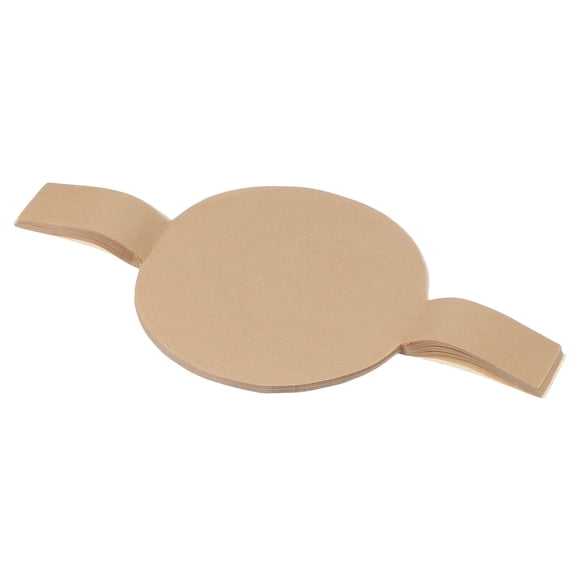 Uxcell 6 Inch Round Parchment Paper, Wood Color Non Stick Baking Sheets, Pack of 100