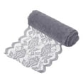 thumbnail image 1 of Uxcell Lace Ribbon Floral Pattern Embroidered Lace Ribbon for Sewing Making, and DIY Crafts, Gift Wrapping Wedding Decor Gray, 1 of 7
