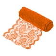 thumbnail image 1 of Uxcell Lace Ribbon Floral Pattern Embroidered Lace Ribbon for Sewing Making, and DIY Crafts, Gift Wrapping Wedding Decor Orange, 1 of 7
