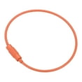 thumbnail image 1 of Uxcell 6 Inch Wire Keychain Cable Titanium Steel Key Ring Loop for Outdoor Hiking, Orange, 10 Pack, 1 of 6