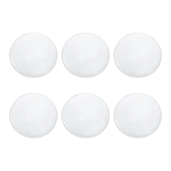 Uxcell 6 Pack Biconcave Lens, 4cm Dia. -10cm Focal Length Optical Lenses Glass Lens for Office Science Experiment Lab Equipment Laser Application Imaging System, Clear