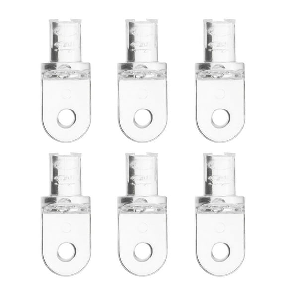 Uxcell 6 Pack Hardware Tilt Wand Tip Repair, Transparent Vertical Blind Wand Replacement Parts Tip