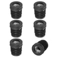 thumbnail image 1 of Uxcell 6-Pack Inserts for Round Tubes with M8 Thread, 3/6" (19mm) OD Plastic Tube Insert for Chair/Table/Caster, Tubing End Cap, 1 of 6